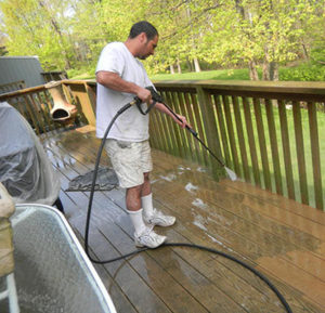 deck power washing service