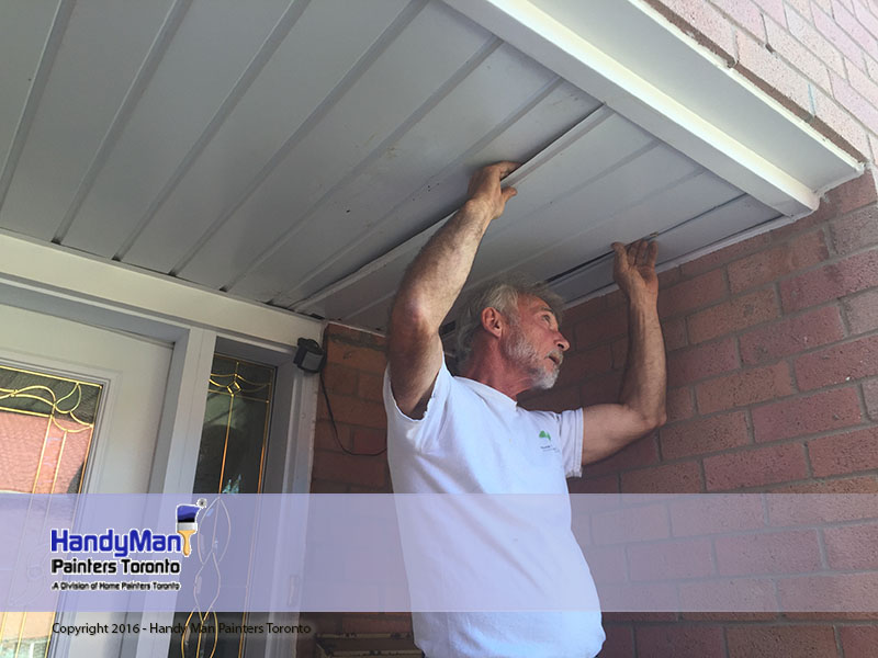 repaint soffits and fascia toronto