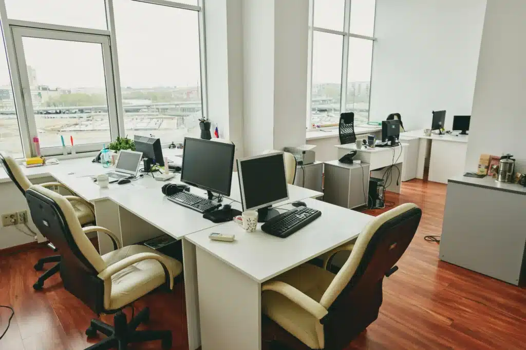 Empty Office in Quarantine