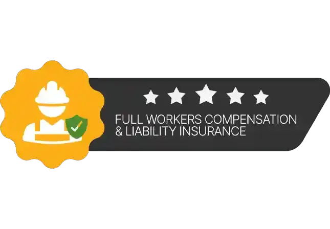 Full Workers Compensation and Liability Insurance