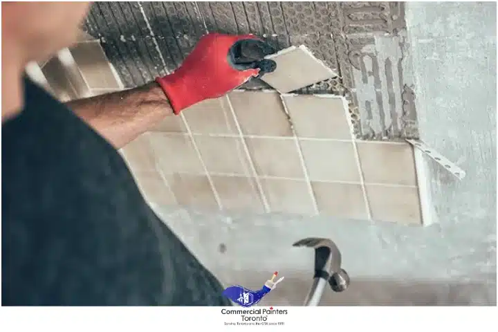 Backsplash Tile Repair