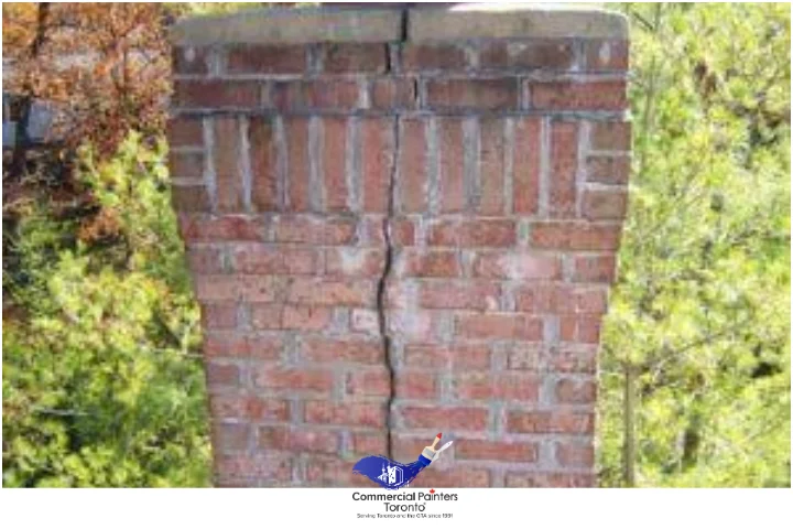 Cracked chimney